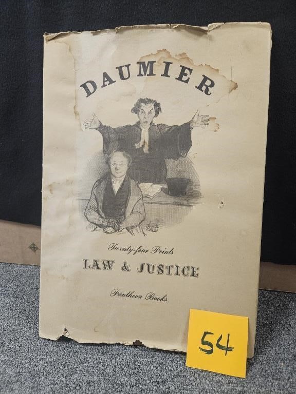 Dahmier Law &Justice  lithograph set