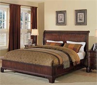 Wilshire Collection Mahogany Queen Bed