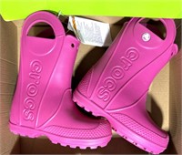 Kids Crocs Boots Size 10