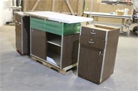 (3) Cabinets Approx (2)20"x20"x38.5",& (1) 51"x20.