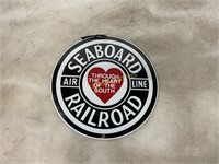 SEABOARD  RAILROAD SIGN