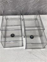 MDESIGN PLASTIC STORAGE 2PC