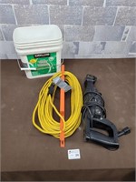 Extention cord, electric reciprocating saw