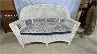 Four Piece Wicker Patio Set