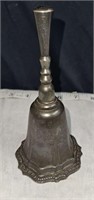 silverplate hand bell