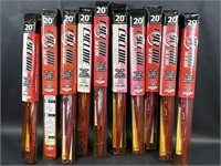 NEW Red Cyclone Silicone Windshield Wiper Blades