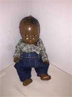 BLACK AMERICANA BABY BOY COMPOSITION DOLL w SOME F