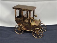 Vintage Model T Copper Welded Metal Car Music Box