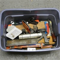 Tub Lot of Assorted Hand Tools