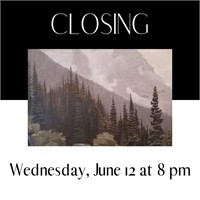 Auction begins to close Wednesday, June 12, 2024,