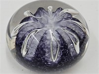 Prestige glass Paperweight 3.5" w