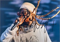 Autograph COA Signed Lil Wayne Photo