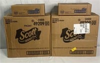 Unused Boxes of Scott’s Toilet Paper & Cottonelle