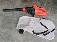 Black & Decker Leaf Hog Blower/Vacuum + Bag -