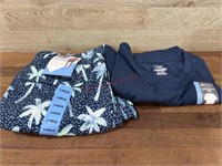 Men’s large swim trunks & shirt