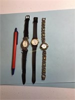 3 womens wristwatches, not working