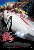 Speed Racer 2008 original double-sided movie poste