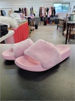Pink house slippers size 8.5