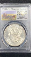 1901-O PCGS BU Silver Morgan Dollar