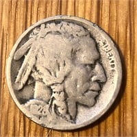 1928 D Buffalo Nickel Coin