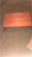 Wood lap table