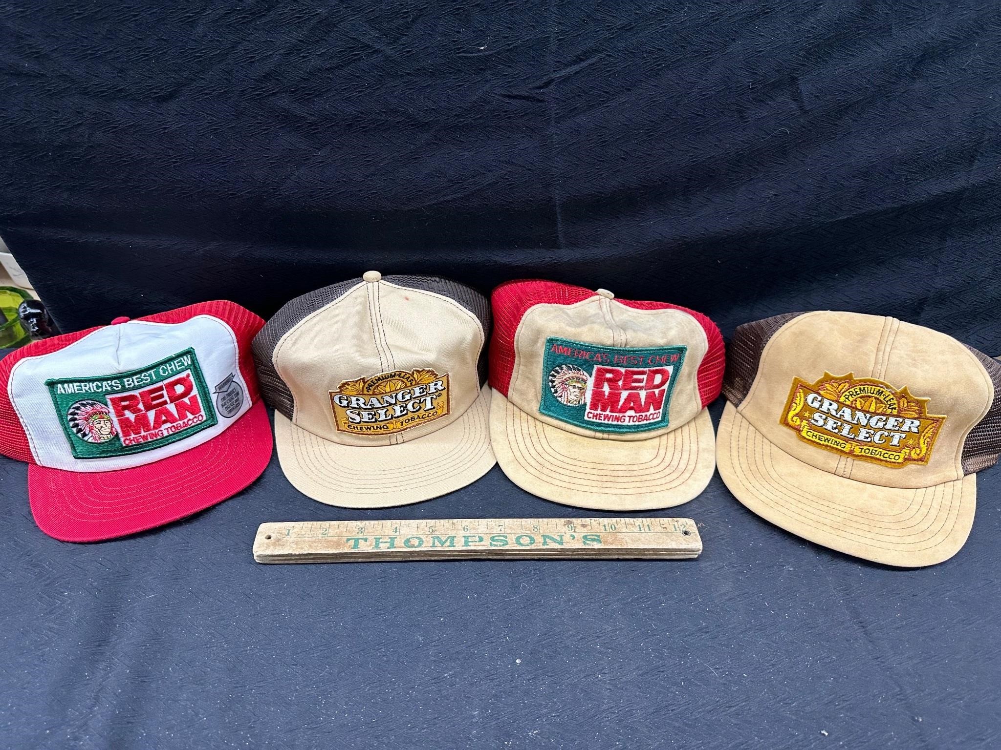 Vintage tobacco hats
