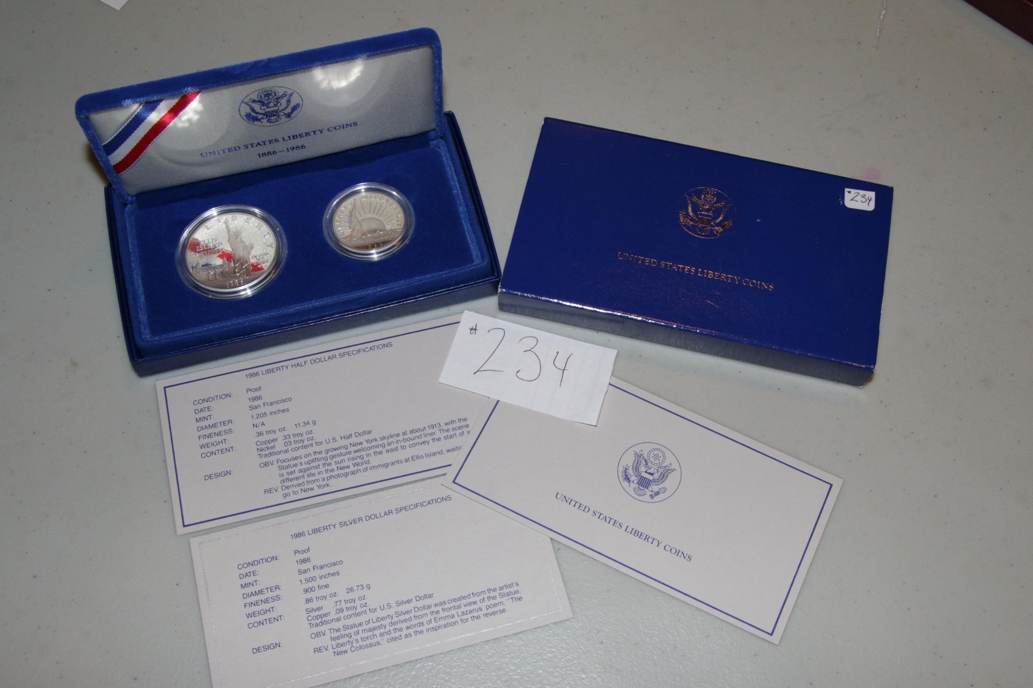 1986 Liberty Proof Commemorative