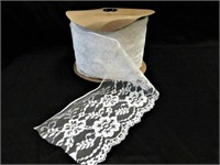 Roll of White Lace