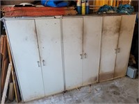 (3) Storage Cabinets