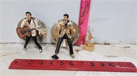 Elvis Musical Tree Ornaments & Mini Statue