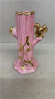 Bud vase decorated in 22 karat gold