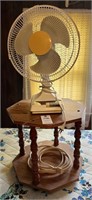 Fan and Table