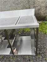 Bespoke Under Counter Stainless Unit with Trays