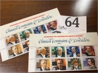 CLASSICAL COMPOSERS AND CONDUCTORS STAMPS 16