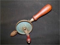 vintage Stanley Type B hand crank drill