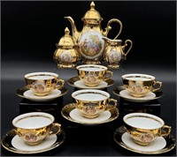 Handarbeit Bavaria 24kt Gold Tea Set