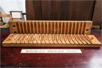 Antique Wooden Cigar Mould Press, L. Bezemer & Z