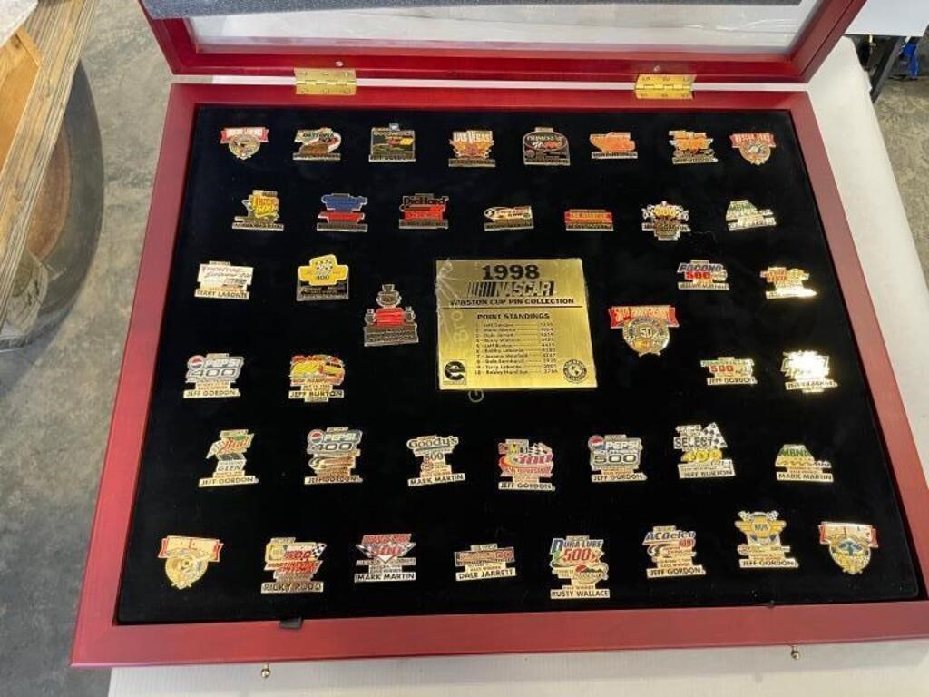 1998 Nacar Winston Cup Pin Collection