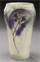 Argy Rousseau pate de verre art glass vase
