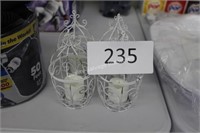 4-decorative flameless candle birdcages