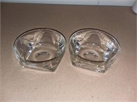 Four Small Glass Bowls