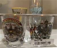 ASSORTED SHOT GLASSES