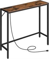 Console Table with Power Station, 30.1” Entryway