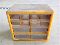 12 Drawer Plastic Storage Container