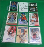 8x Basketball Auto & Jersey Cards Boozer Brand/125