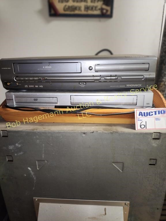 Insignia & Magnavox DVD & VHS Players