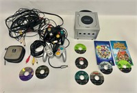 Nintendo Game Cube with games. See pics!