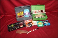 2pc Tackle Boxes w/ lures