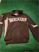 Vtg Majestic Colorado Rockies Jacket