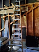 2 tall ladders